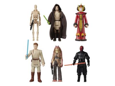 Star Wars Episode I Retro Sammlung Actionfiguren The Phantom Menace Multipack