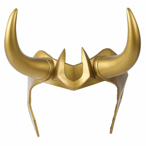 Loki Crown Horns Cosplay Headgear Helmet Costume Props Adult Headwear PVC - Picture 7 of 8