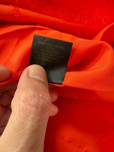 Cynthia Steffe Women Lola Sleeveless Fit & Flare dress, Tangerine Size 2 $150 - Picture 10 of 15