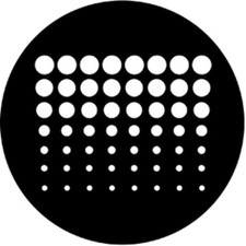 Rosco R77226 Steel Gobo - Geometrics 7 Pattern X24 Size