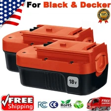 2Pack 18V for Black and Decker HPB18 18 Volt 4.5Ah Battery HPB18-OPE 244760-00
