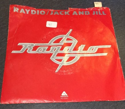 Vinyl 45 Record ''Jack And Jill/ Get Down'' Raydio AS 0283