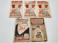 Lot of 5 Vintage 1935 1930 En-Ar-Co Enarco News Gas Oil - National Refining Co.