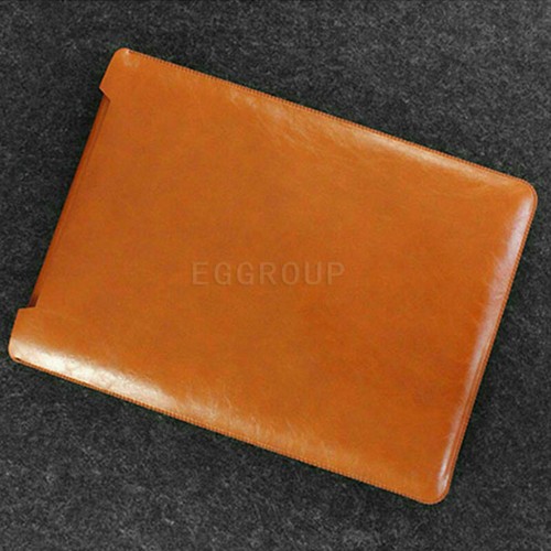 Laptop Sleeve Bag Leather Case Pouch For MacBook Air 11 12 Pro 13 15 NoteBook PC - Afbeelding 11 van 31
