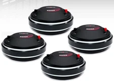 4x B&C DE750TN-8 2" Titanium Horn Driver 220W 8Ohm 4-Bolt 3" aluminum voice coil