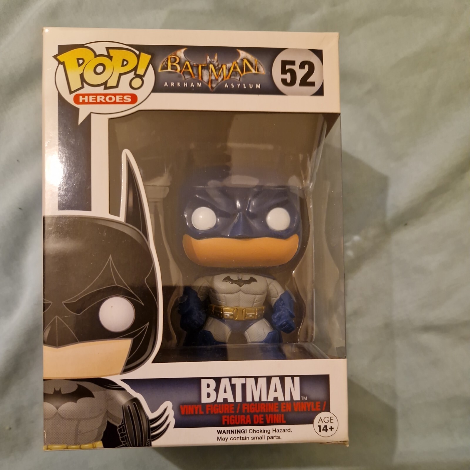 Vinilo Pop Batman - Arkham Asylum (Variante Azul)