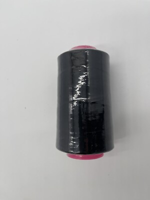 1 Big Spool BLACK Serger Sewing Machine Thread 6000 YARDS Cone Quality T27 S/2