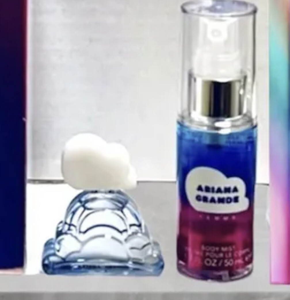 Spray Ariana Grande Cloud Perfume Fan Box Ariana Grande Cloud Eau