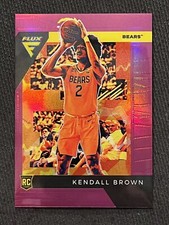 KENDALL BROWN 2022 Chronicles Draft Picks PURPLE FLUX HOLO Parallel ROOKIE /49