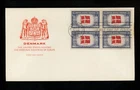 US FDC #920 Farnam M-4 1943 Washington DC Denmark WWII Overrun Nations Flags