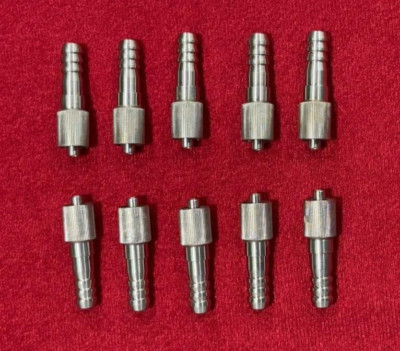 Laparoscopic Luer Lock Connector 5mm SS Reusable Surgical Instruments - 10 nos.