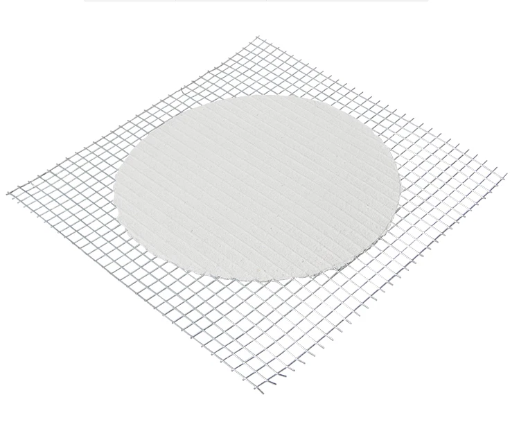 Quemador Bunsen cuadrado de gasa de alambre de laboratorio 20 un. Trípode de cerámica soporte de malla de red Foto 4 de 4