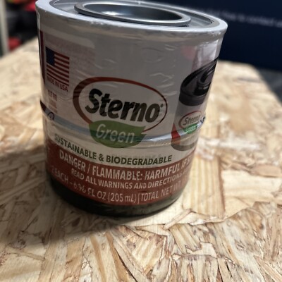 Sterno Green Canned Heat Ethanol Gel 12.2 oz 2 pk