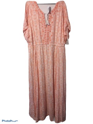 white polyester maxi dress