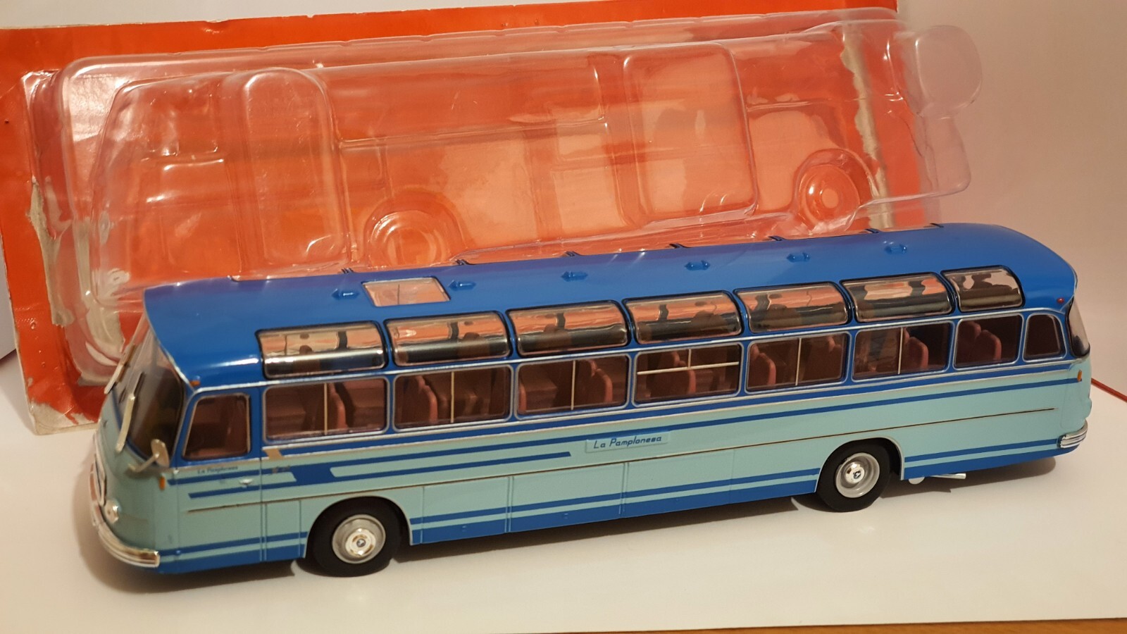 SETRA-SEIDA S14 1966 - Autobus dal Mondo - Modellino 1/43 (SETRA SEIDA S 14 del)