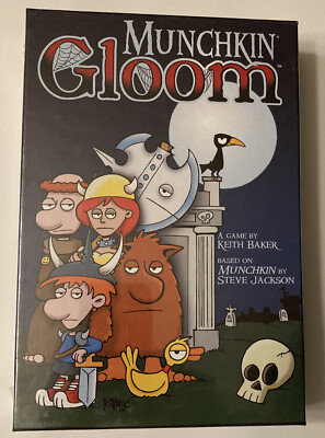 Munchkin Gloom English Version - Keith Baker Game
