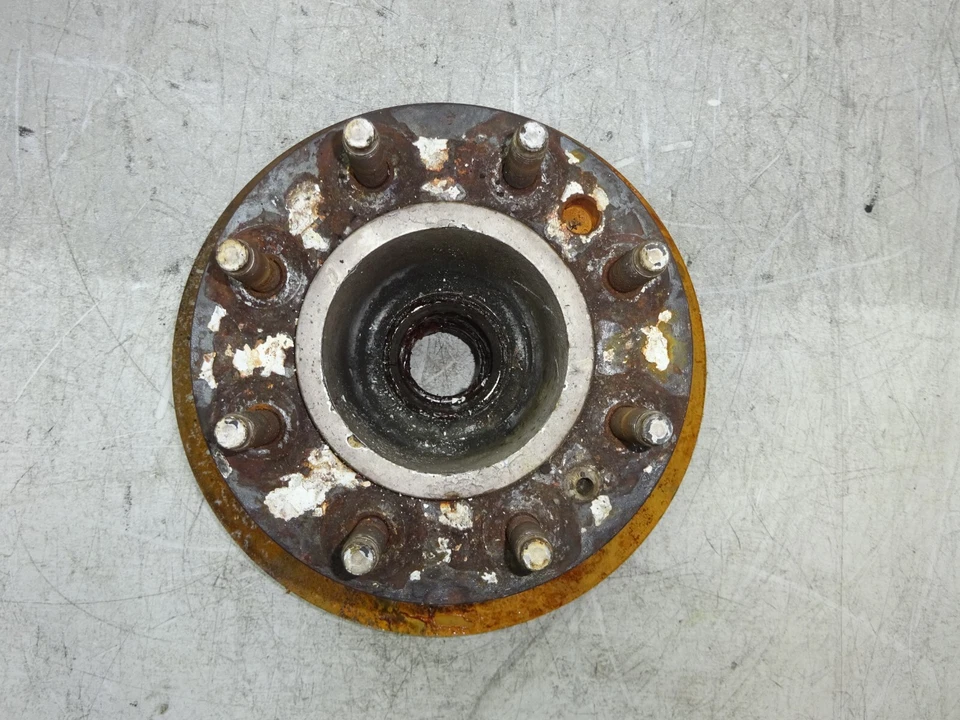 Оригинальный ротор и ступица переднего правого тормоза 2009 E450 Econoline Super Duty DE221156 - Изображение 2 из 4