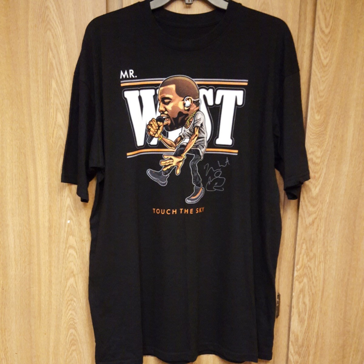 Kanye West T-shirt SZ.XL Mr.west Touch The Sky | eBay