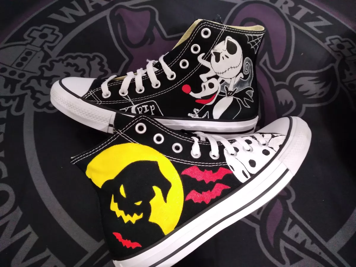 Nightmare Before Christmas - Disney - Custom Converse All Stars Sneakers