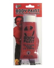 Rubies Body Red Makeup Adult Sports Costume Halloween Fanatic Face Cream Paint