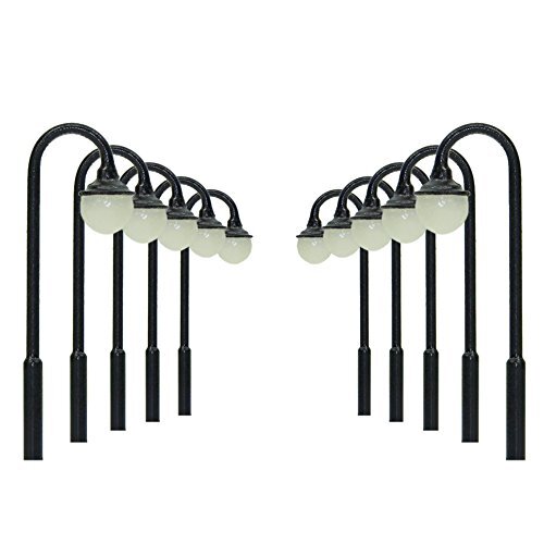 Evemodel 10 Lampadine LED 26mm lyM24-10-EU per Modellismo Ferroviario HO OO