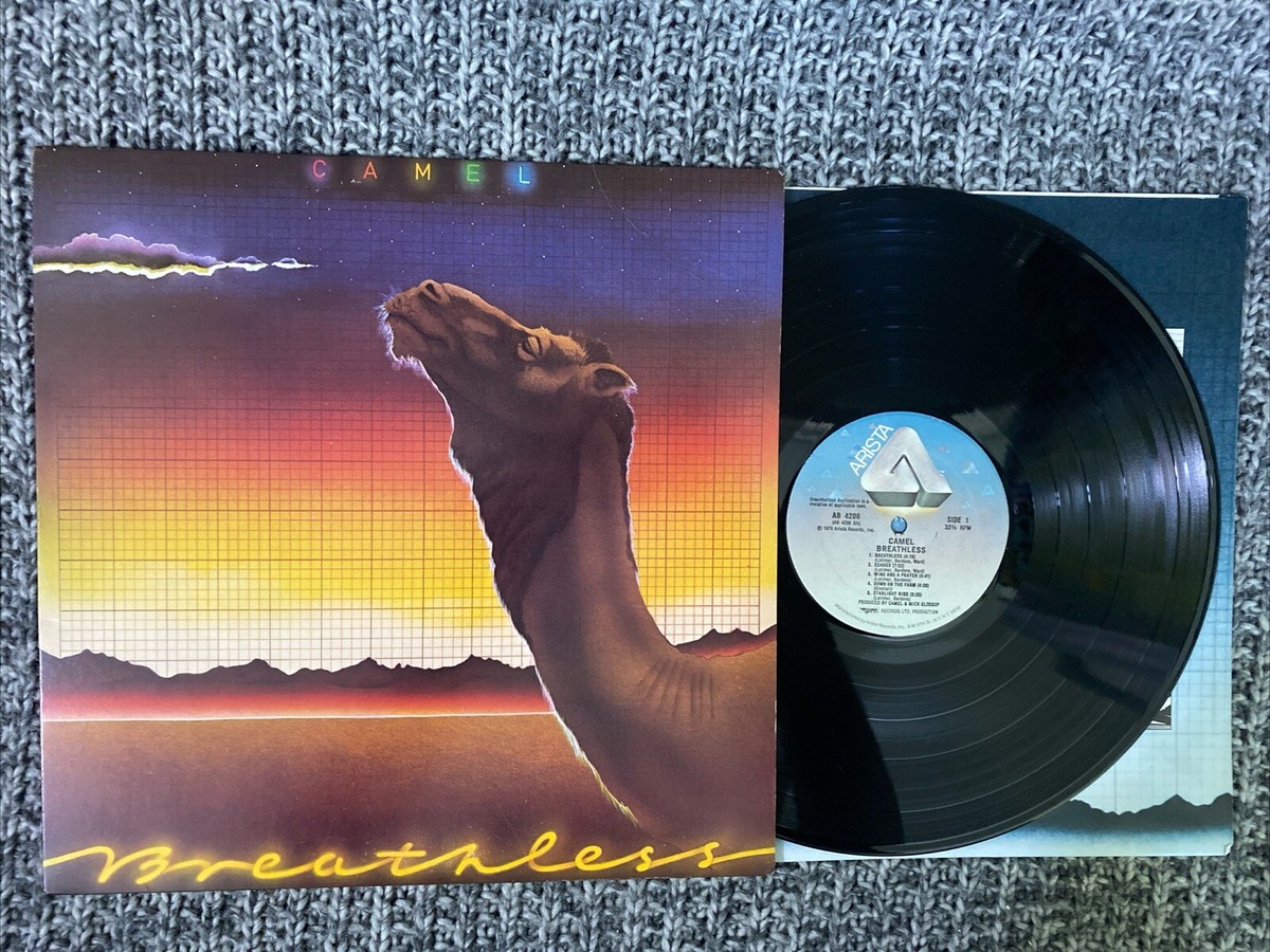Camel Lp Breathless 1978 V. G+ Original Press | eBay