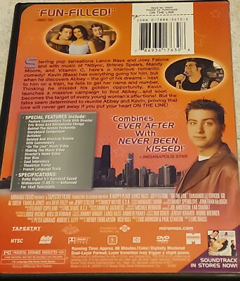 ON THE LINE dvd NSYNC Lance Bass JOEY FATONE Dave Foley Rare oop