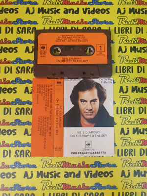 MC NEIL DIAMOND On the way to the sky 1981 italy 40 CBS 85343 no cd lp vhs dvd