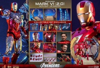 01 ホットトイズ MMS688D53 アイアンマン・マーク6 2.0 New Hot Toys