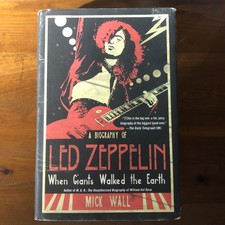 When Giants Walked The Earth A Biography Of Led Zeppelin By Mick Wall 2009 Hardcover For Sale Online Ebay