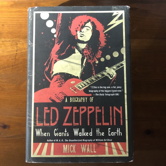 When Giants Walked The Earth A Biography Of Led Zeppelin By Mick Wall 2009 Hardcover For Sale Online Ebay