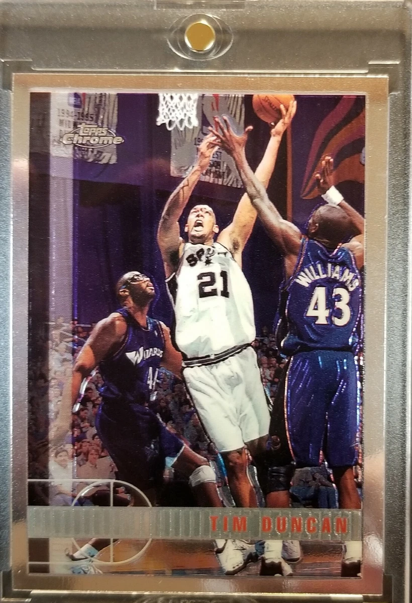 1997-98 Topps Chrome - Tim Duncan #115 for sale | eBay