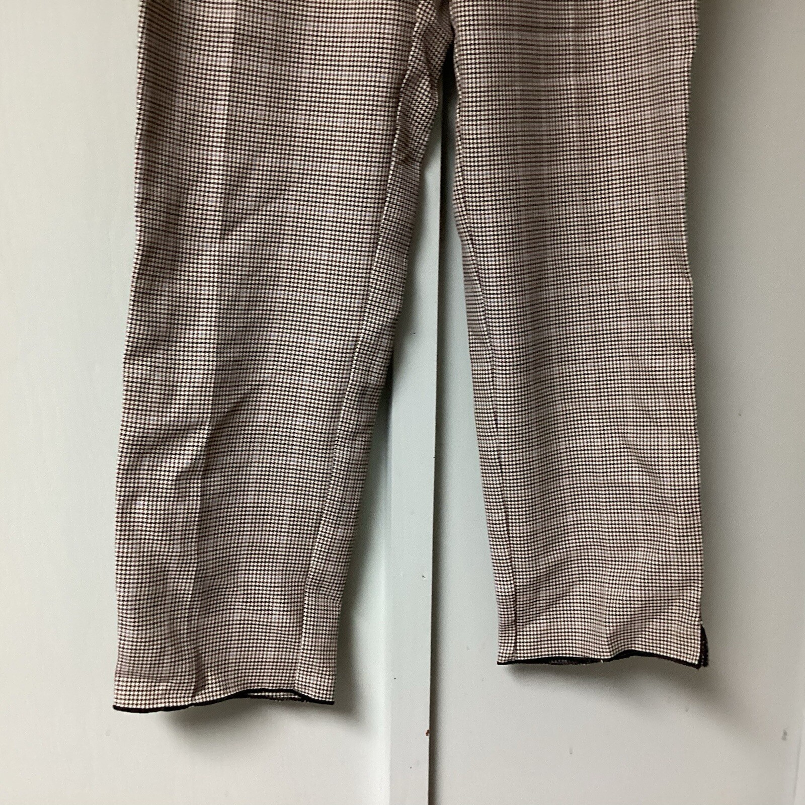 Zara Basic Pants Women's Size Medium Pockets Ging… - image 6