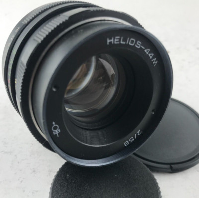 US Seller Helios 44m 58mm f2 Portrait Bokeh Lens SLR Mount m42 CLA