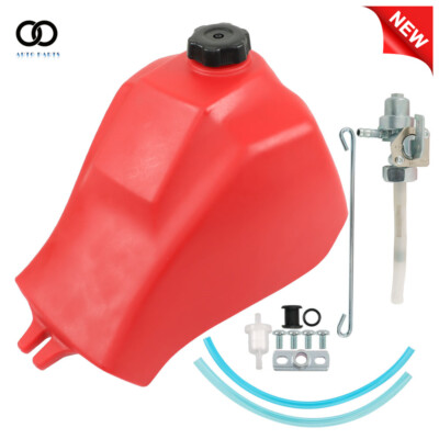 #ad Fuel Tank with Cap and Fuel Petcock for Honda ATC185 ATC185S ATC200 ATC200S $59.98