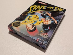 Skate or Die (Nintendo NES, 1988) con scatola custodia manuale super pulito vedi foto!
