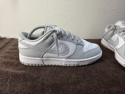 #ad Nike Dunk Low Grey Fog Size 8.5 Excellent Condition Super Clean No Box Authentic $59.75