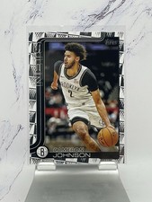 Nets 2025-26 Topps CAMERON JOHNSON Brooklyn Nets SEASON TIP OFF PARALLEL #13