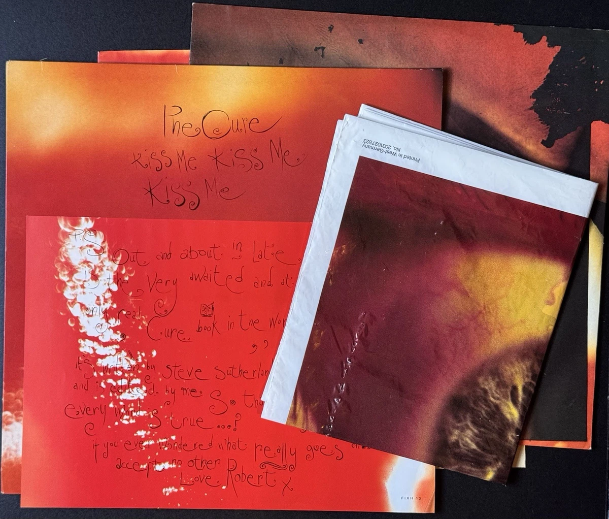 Original The Cure Memorabilia for sale | eBay