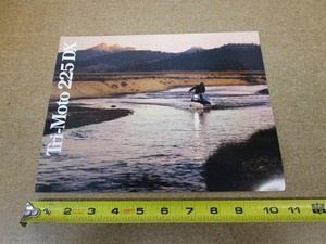 1984 YAMAHA Tri-Moto 225DX 3 wheeler sales brochure 4pg ORIGINAL 1980's ATV