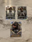 KONNOR GRIFFIN 3-Card 2026 Bowman Lot | Sterling Mojo, Sterling, Top 100