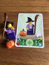 Lego Create The World #127 The Witch Card & Minifigure (no Cat)