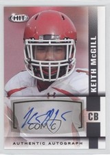 2014 SAGE Hit Auto Black Keith McGill #A119 Auto 0b5