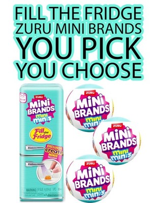 Fill the Fridge Zuru Mini Brands YOU PICK YOU CHOOSE your items