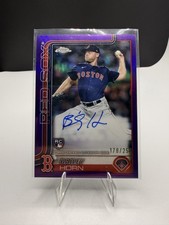 2025 Topps Chrome - Rookie Autographs Bailey Horn #RA-BHO Purple Refractor /250