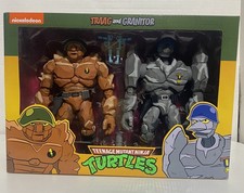 NECA Reel Toys Teenage Mutant Ninja Turtles Traag And Granitor 7    Action Figures