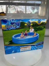 Bestway H2OGO! 6ft Inflatable Play Pool Kids Backyard Ages 2+ New