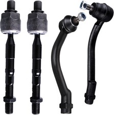 4pc Front Outer Inner Tie Rod End Kit ES800035 ES800055 EV800231 for Hyundai