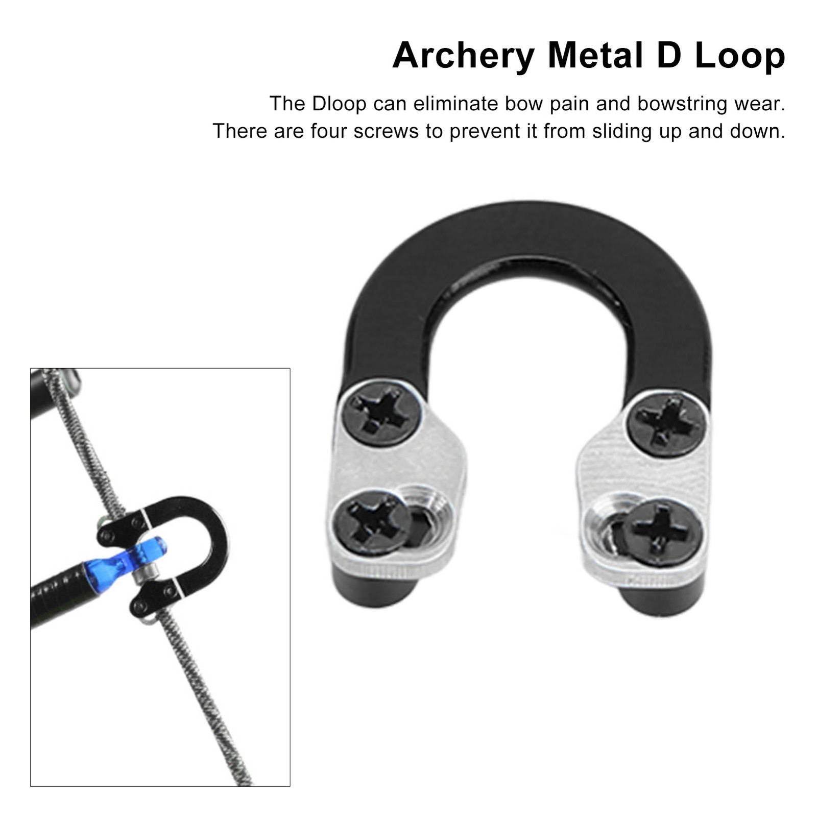 BLACK Archery D Compound Bow Metal D With Screwdrivers Hunting Shooting BA
