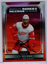 2021-22 O-Pee-Chee Platinum Joe Veleno Rookie Sunset Card # 225. rookie card picture